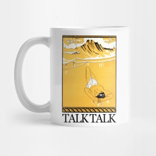 Talk Talk  • • •  Retro Style Aesthetic Design Mug